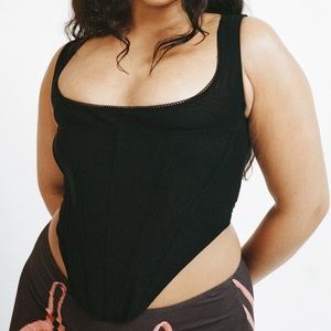 Miaou black campbell corset